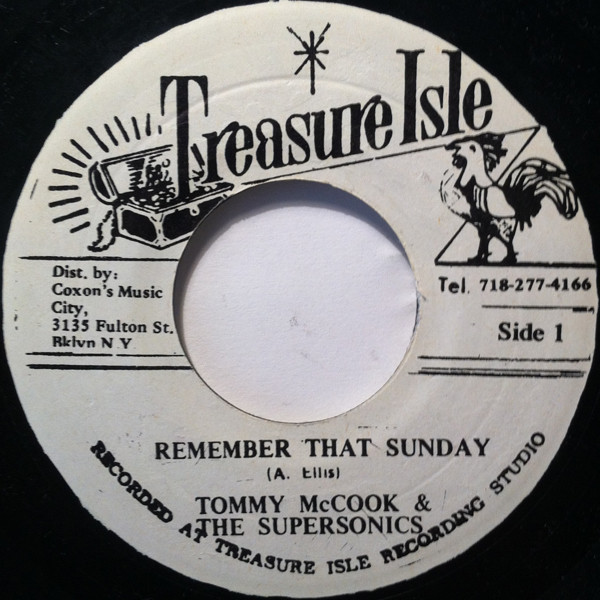 Alton Ellis , Tommy McCook & The Supersonics - Remember That Sunday | Treasure Isle (none)