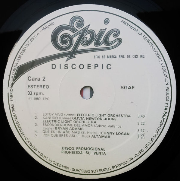 Various - Discoepic | Epic (none) - 4 Various - Discoepic | Epic (none) - 4