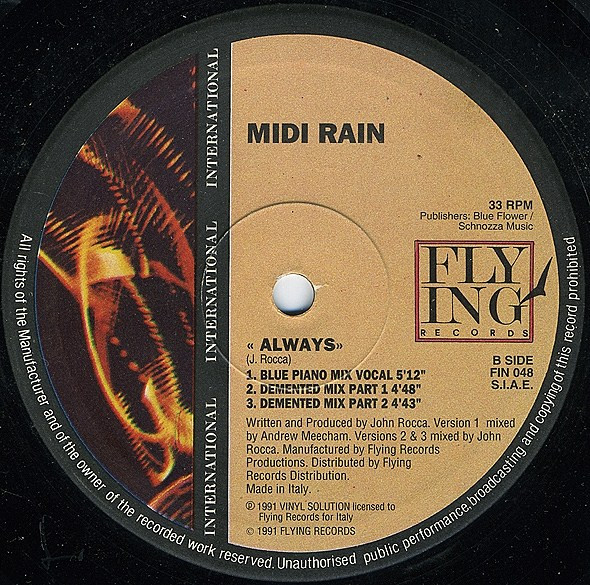 Midi Rain - Always | Flying International (FIN 048) - 4 Midi Rain - Always | Flying International (FIN 048) - 4