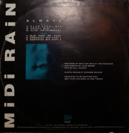 Midi Rain - Always | Flying International (FIN 048) - 2 Midi Rain - Always | Flying International (FIN 048) - 2