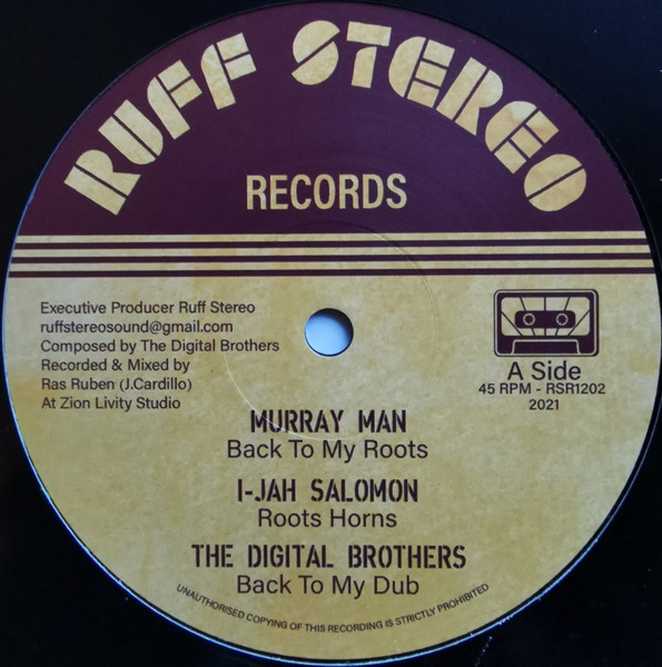 Murray man / The Digital Brothers - Back To My Roots / Mystical Way | Ruff Stereo Records (RSR1202)