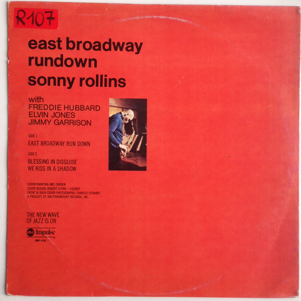 Sonny Rollins - East Broadway Run Down | Impulse! (IMP 430) - 2
