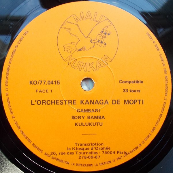 L'Orchestre Kanaga De Mopti - L'Orchestre Kanaga De Mopti | Mali Kunkan (KO/77.0415) - 3 L'Orchestre Kanaga De Mopti - L'Orchestre Kanaga De Mopti | Mali Kunkan (KO/77.0415) - 3