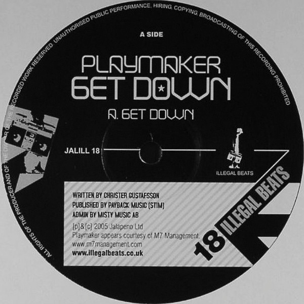 Playmaker - Get Down | Illegal Beats (JALILL 18) - main