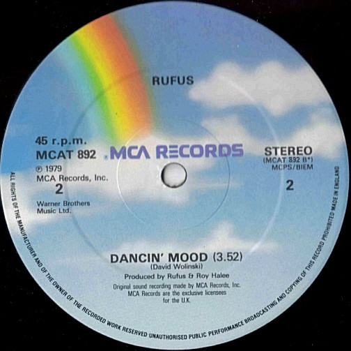Rufus & Chaka Khan - Do You Love What You Feel | MCA Records (MCAT 892) - 4 Rufus & Chaka Khan - Do You Love What You Feel | MCA Records (MCAT 892) - 4