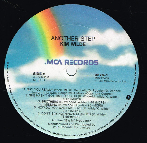Kim Wilde - Another Step | MCA Records (3579-1) - 3