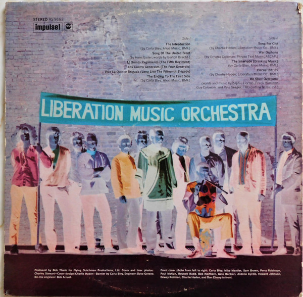 Charlie Haden - Liberation Music Orchestra | Impulse! (AS-9183) - 2 Charlie Haden - Liberation Music Orchestra | Impulse! (AS-9183) - 2