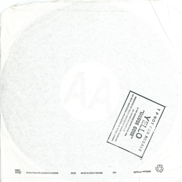 Yello - Whose Gone | Mercury (YDJ 10) - 2