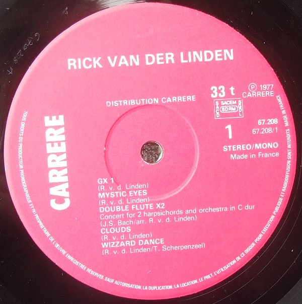 Rick van der Linden - GX 1 | Carrere (67.208) - 3