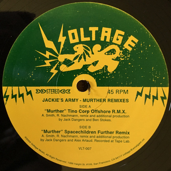 Jackie's Army - Murther Remixes | Voltage Music (VLT-007)