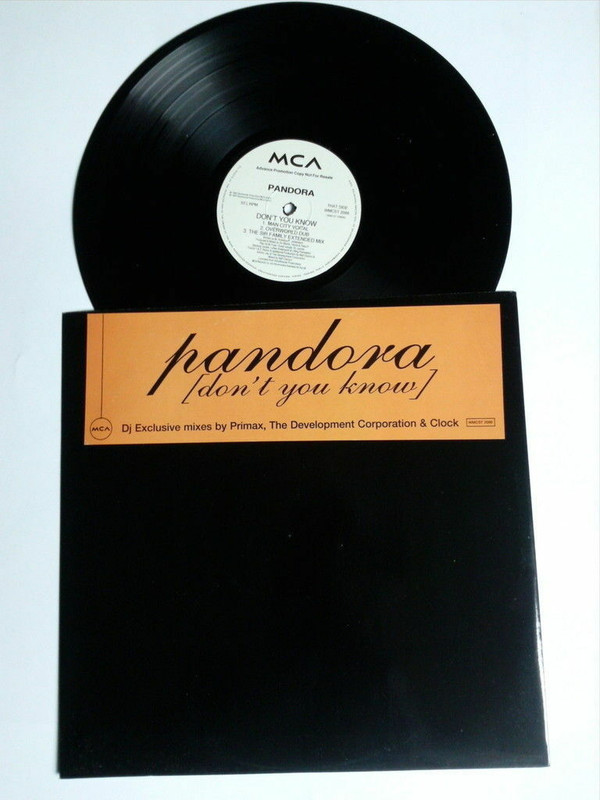 Pandora - Don't You Know | MCA Records (WMCST 2086) - 2 Pandora - Don't You Know | MCA Records (WMCST 2086) - 2