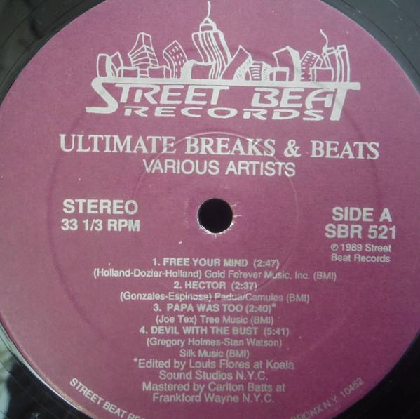 Various - Ultimate Breaks & Beats | Street Beat Records (SBR 521) - 3