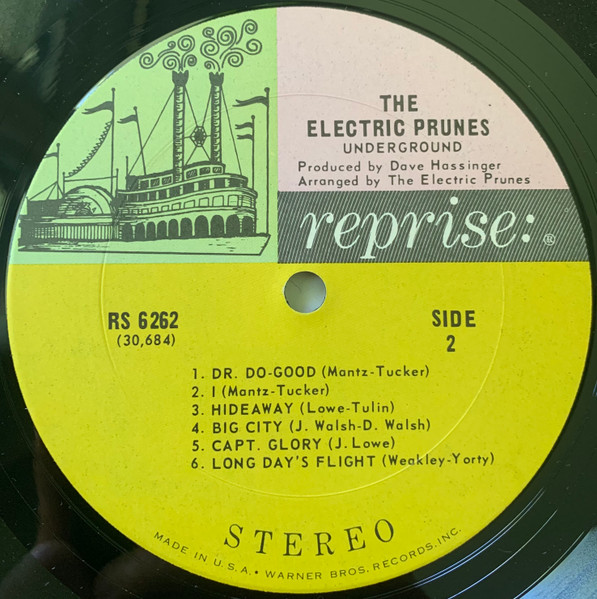The Electric Prunes - Underground | Reprise Records (RS 6262) - 4