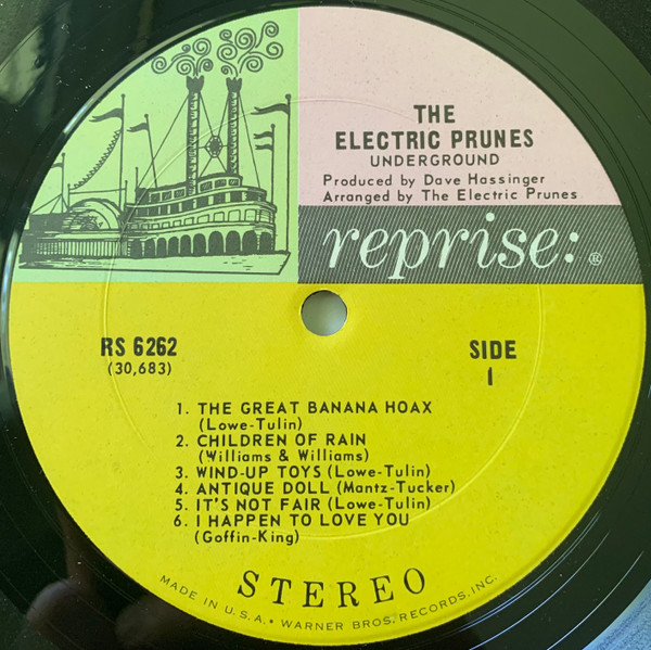 The Electric Prunes - Underground | Reprise Records (RS 6262) - 3
