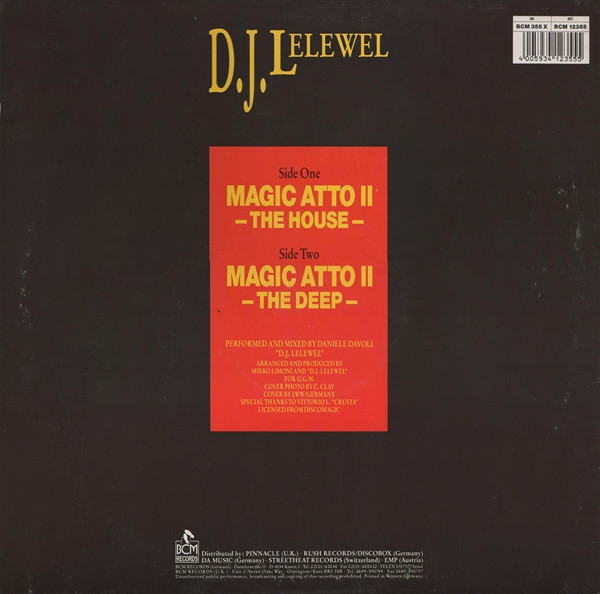 DJ Lelewel - Magic Atto II | BCM Records (BCM 355 X) - 2
