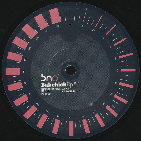 Various - Bakchich EP #4 | Basenotic Records (BA 013)