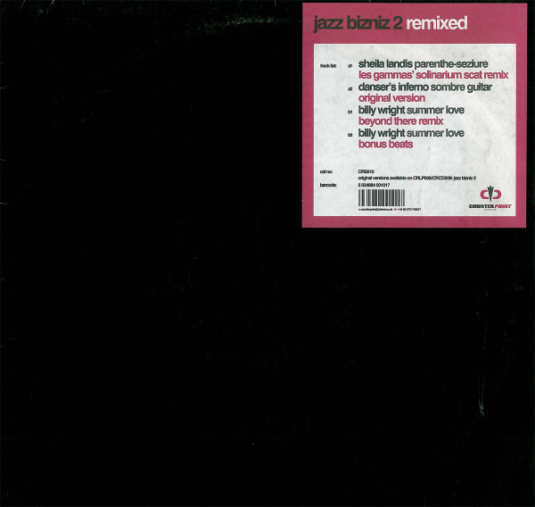 Various - Jazz Bizniz 2 Remixed | Counterpoint Records (CRS010)