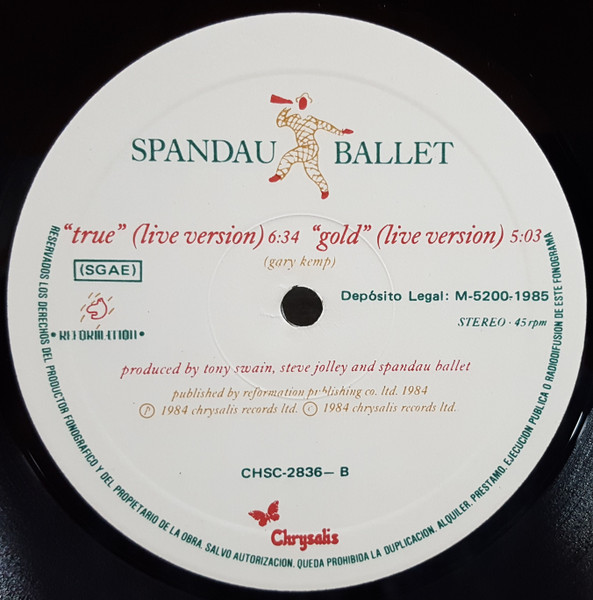 Spandau Ballet - Round And Round | Chrysalis (CHSC-2836) - 4 Spandau Ballet - Round And Round | Chrysalis (CHSC-2836) - 4