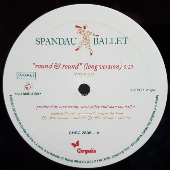 Spandau Ballet - Round And Round | Chrysalis (CHSC-2836) - 3 Spandau Ballet - Round And Round | Chrysalis (CHSC-2836) - 3