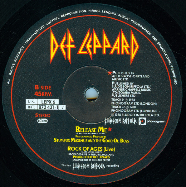 Def Leppard - Rocket (Lunar Mix) | Bludgeon Riffola (LEPX 6) - 4 Def Leppard - Rocket (Lunar Mix) | Bludgeon Riffola (LEPX 6) - 4