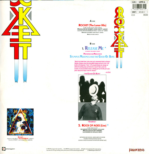 Def Leppard - Rocket (Lunar Mix) | Bludgeon Riffola (LEPX 6) - 2 Def Leppard - Rocket (Lunar Mix) | Bludgeon Riffola (LEPX 6) - 2