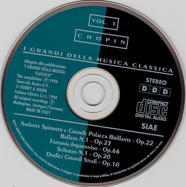 Frédéric Chopin - Vol. I | Hobby & Work Italiana Editrice (none) - 3