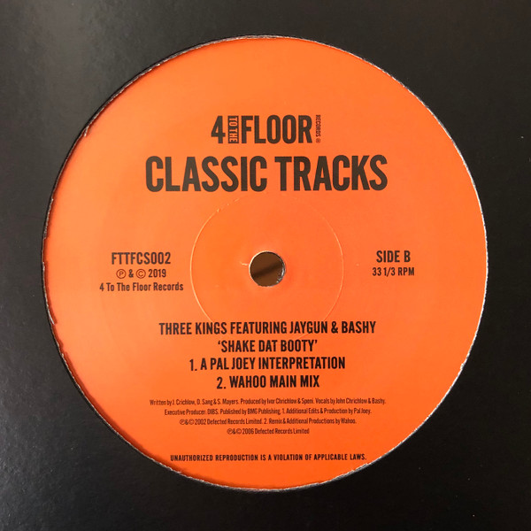 The MD X-Spress / Three Kings Featuring Jaygun And Bashy - God Made Me Phunky / Shake Dat Booty | 4 To The Floor (FTTFCS002) - 2 The MD X-Spress / Three Kings Featuring Jaygun And Bashy - God Made Me Phunky / Shake Dat Booty | 4 To The Floor (FTTFCS002) - 2