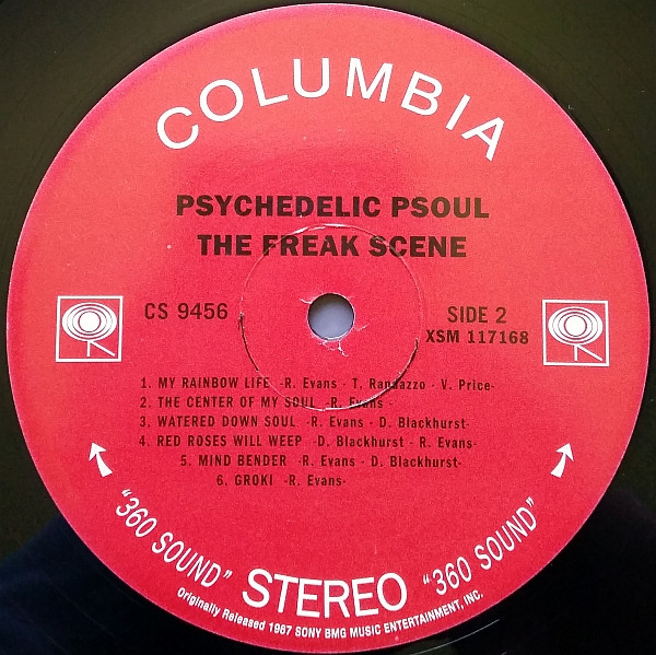 The Freak Scene - Psychedelic Psoul | Columbia (CS 9456) - 4