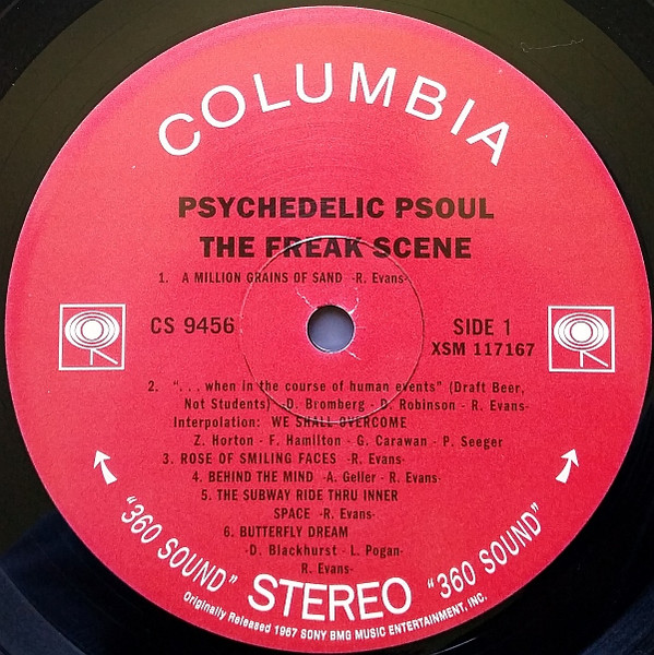 The Freak Scene - Psychedelic Psoul | Columbia (CS 9456) - 3