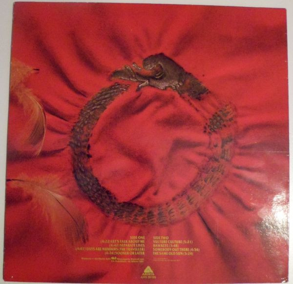 The Alan Parsons Project - Vulture Culture | Arista (ARS 39199) - 2 The Alan Parsons Project - Vulture Culture | Arista (ARS 39199) - 2