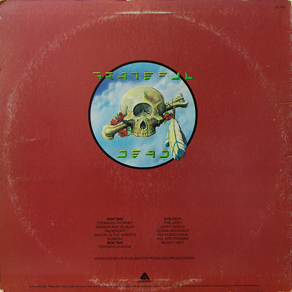 Grateful Dead - Terrapin Station | Arista (AL 7001) - 2