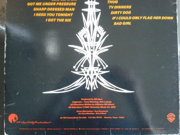 ZZ Top - Eliminator | Warner Bros. Records (92 3774-1) - 2