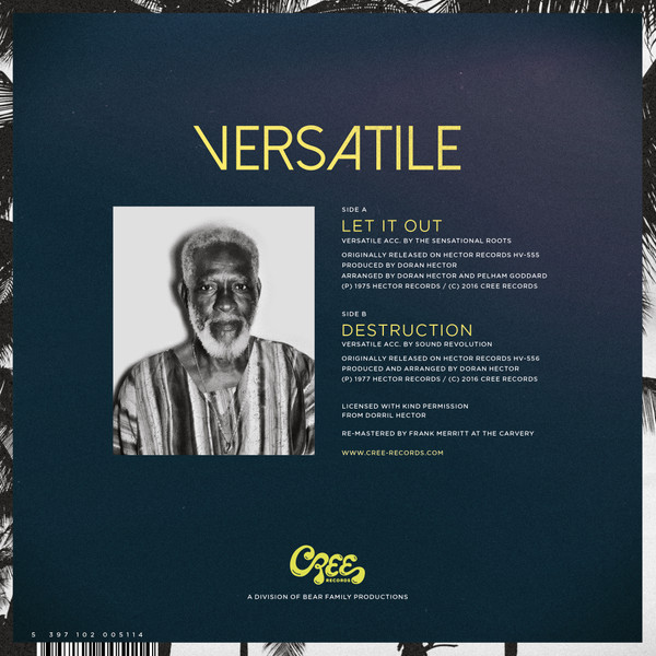 Doran "Versatile" Hector - Let It Out / Destruction | Cree Records (CRS 511) - 2 Doran "Versatile" Hector - Let It Out / Destruction | Cree Records (CRS 511) - 2