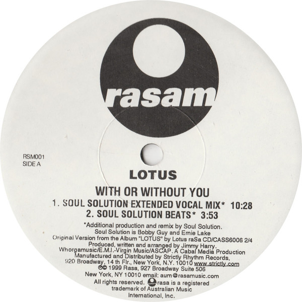 Lotus - Within Or Without You | Rasam (RSM001)