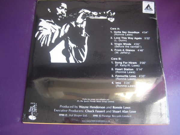 Ronnie Laws - True Spirit | Area Creativa (4P-059) - 2