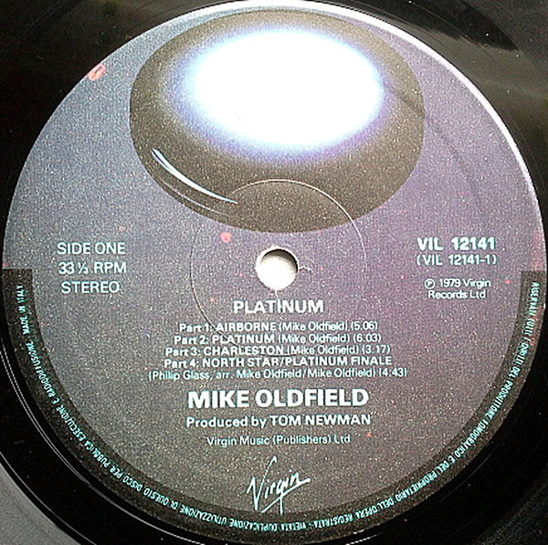 Mike Oldfield - Platinum | Virgin (VIL 12141) - 3