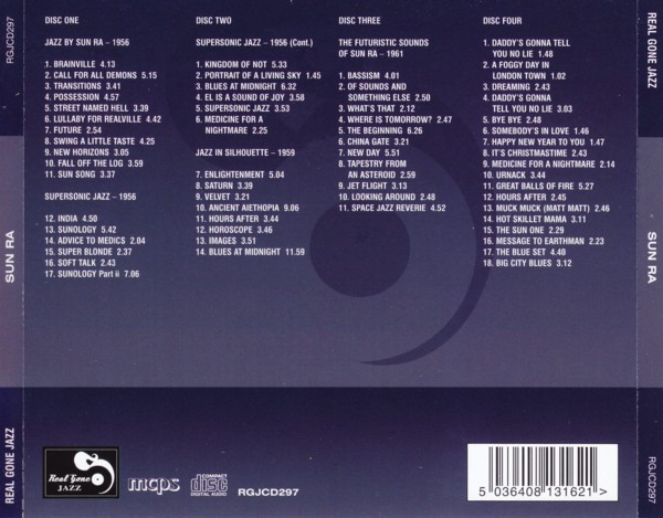 Sun Ra - Four Classic Albums Plus Bonus Singles | Real Gone (RGJCD297) - 2