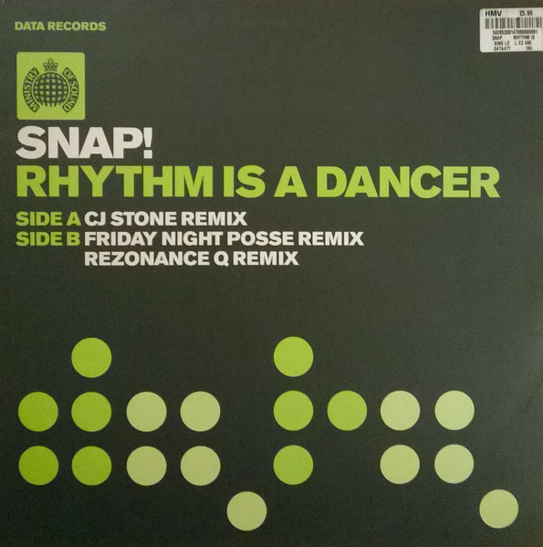 Snap! - Rhythm Is A Dancer | Data Records (DATA47T)