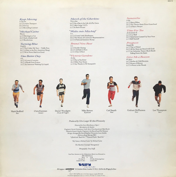 Madness - Keep Moving | Stiff Records (SEEZ 53) - 2