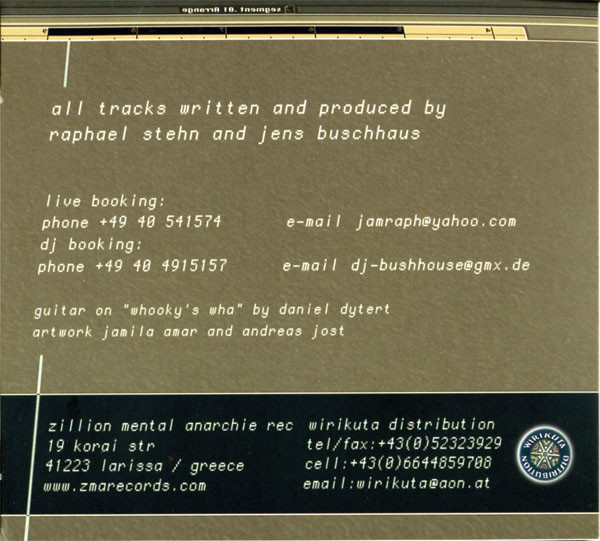 Segment - .01 | Zillion Mental Anarchie Records (zmacd010) - 4