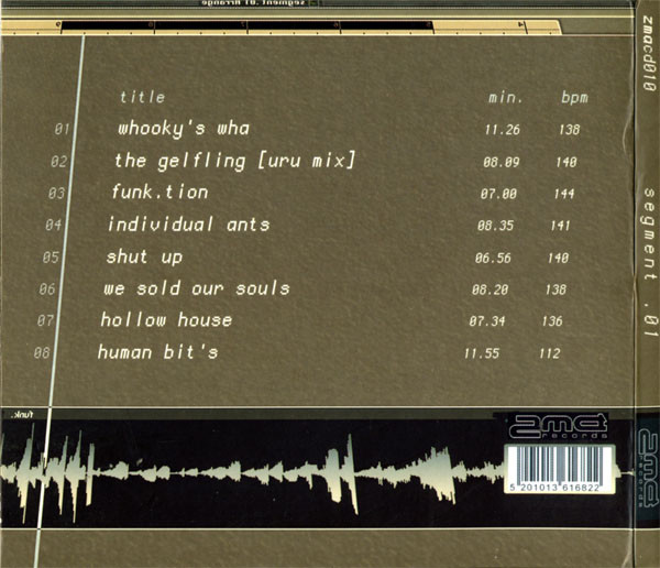 Segment - .01 | Zillion Mental Anarchie Records (zmacd010) - 2