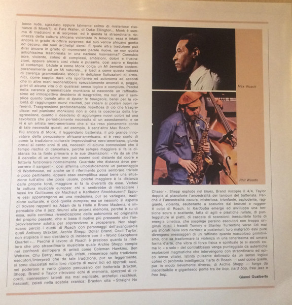 Thelonious Monk , Phil Woods , Jimmy Cleveland , Max Roach - I Giganti Del Jazz Vol. 35 | Curcio (GJ-35) - 3 Thelonious Monk , Phil Woods , Jimmy Cleveland , Max Roach - I Giganti Del Jazz Vol. 35 | Curcio (GJ-35) - 3