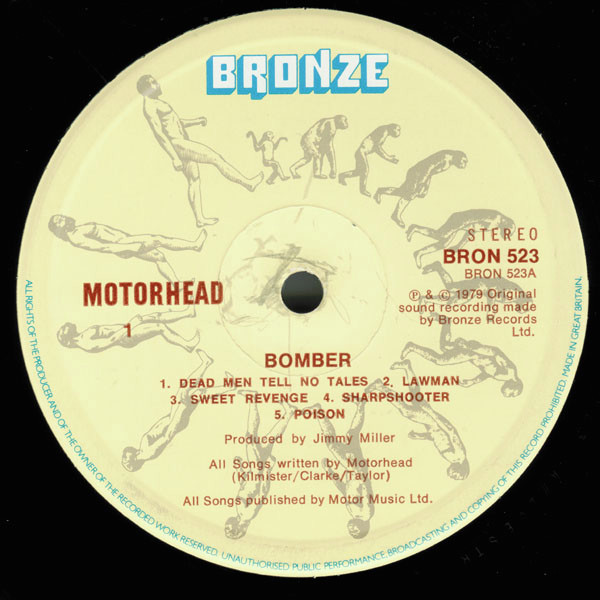 Motörhead - Bomber | Bronze (BRON 523) - main