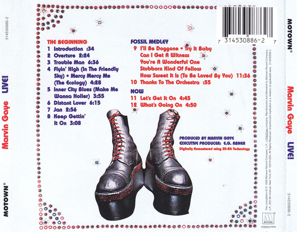 Marvin Gaye - Live! | Motown (314530886-2) - 3