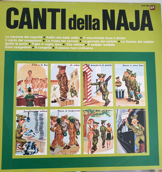 Fred Burba E Gianni Traversi - Canti Della Naja | Up (LPUP 5182)