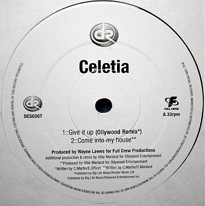 Celetia - Give It Up | Diesel Records (DES 026T)