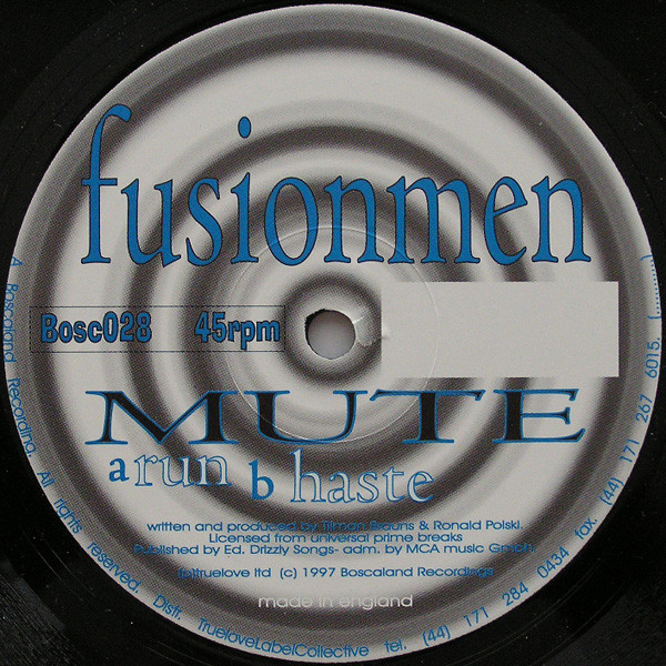 The Fusionmen - Mute | Boscaland Recordings (Bosc028)