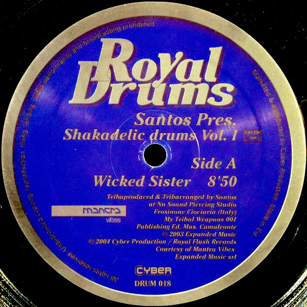 Santos - Shakadelic Drums Vol. 1 | Royal Drums (DRUM 018) - 3