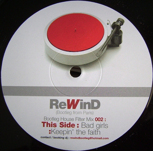 Yohann Js - Bootleg House Filter Mix 002 | Rewind (Bootleg From Paris) (YO02) - 2