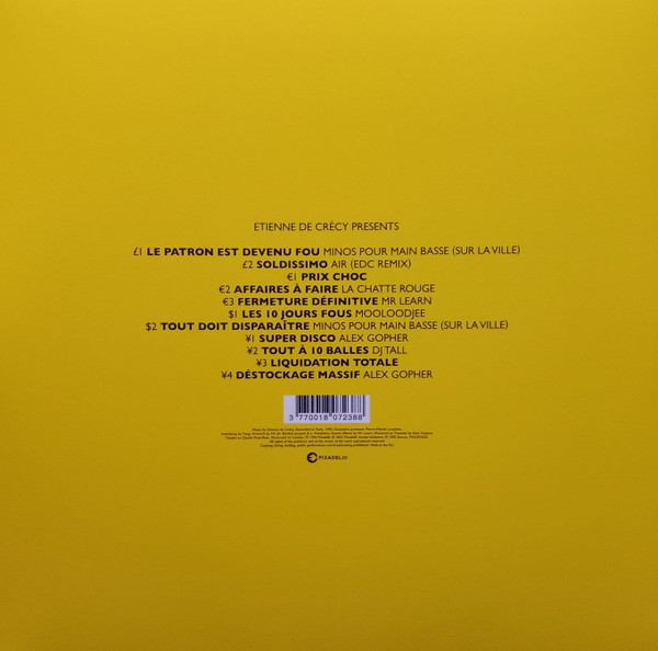 Etienne De Crécy - Super Discount | Pixadelic (PXC032GD) - 2